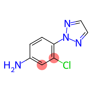 3-Chloro-4-(2H-1,2,3-triazol-2-yl)aniline