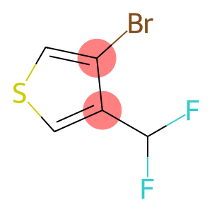 Thiophene, 3-bromo-4-(difluoromethyl)-