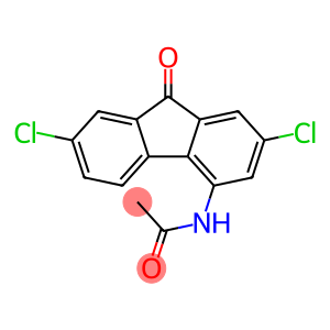 4-Acetylamino-2,7-dichloro-9H-fluoren-9-one