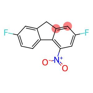 2,7-difluoro-4-nitro-9H-fluorene