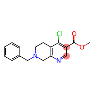 Methyl 7-benzyl-4-chloro-5,6,7,8-tetrahydro-1,7-naphthyridine-3-carboxylate