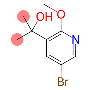 2-(5-溴-2-甲氧基吡啶-3-基)丙-2-醇