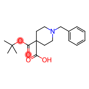 1-Benzyl-4-(tert-butoxycarbonyl)piperidine-4-carboxylic acid