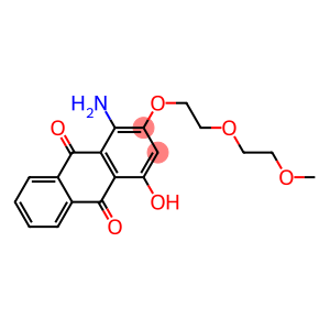 1-amino-4-hydroxy-2-[2-(2-methoxyethoxy)ethoxy]anthraquinone