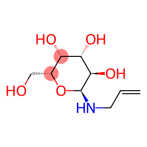 (2R,3R,4S,5R,6S)-2-(hydroxymethyl)-6-(prop-2-enylamino)oxane-3,4,5-tri ol