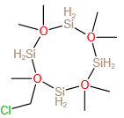 Cyclotetrasiloxane, 2-(chloromethyl)-2,4,4,6,6,8,8-heptamethyl-