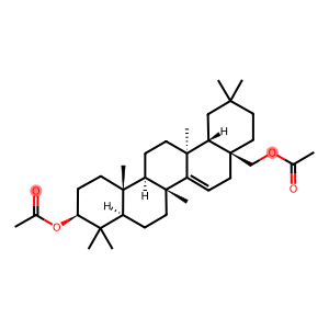 D-Friedoolean-14-ene-3β,28-diol diacetate