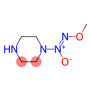 Piperazine,  1-(methoxy-NNO-azoxy)-  (9CI)