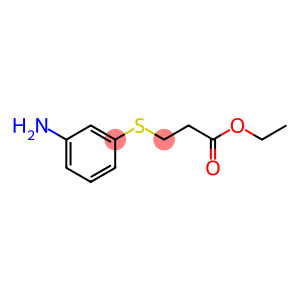 Ethyl 3-((3-aminophenyl)thio)propanoate