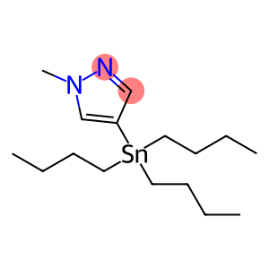 1H-Pyrazole, 1-methyl-4-(tributylstannyl)-