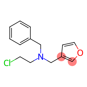 3-Furanmethanamine, N-(2-chloroethyl)-N-(phenylmethyl)-