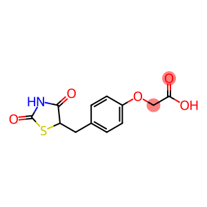 4-(2,4-二氧代噻唑啉-5-基甲基)苯氧乙酸