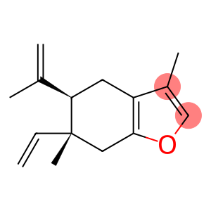 Benzofuran, 6-ethenyl-4,5,6,7-tetrahydro-3,6-dimethyl-5-(1-methylethenyl)-, (5R,6R)-rel-