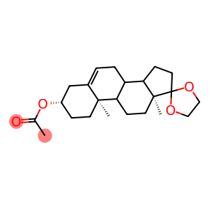 (3β)-3-(acetyloxy)-cyclic 17-(1,2-ethanediyl acetal)-Androst-5-en-17-one