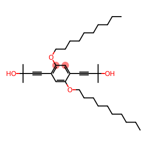 4,4''[2,5-BIS(DECYLOXY)-1,4-PHENYLENE]BIS[2-METHYL-3-BUTYN-2-OL]