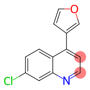 3-(7-CHLORO-QUINOLINE-4-YL)-FURAN