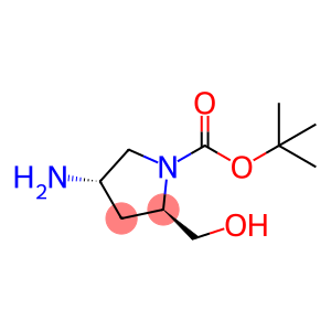 (2R,4S)-4-氨基-2-(羟甲基)-1-吡咯烷羧酸叔丁酯