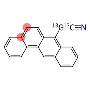 Benz[a]anthracene-7-acetonitrile-13C2