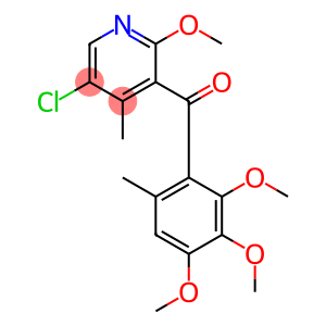 (5-Chloro-2-Methoxy-4-(Methyl-13C,d3)-3-pyridinyl)(2,3,4-triMethoxy-6-Methylphenyl)Methanone