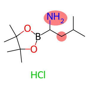 3-甲基-1-(4,4,5,5-四甲基-1,3,2-二氧苯甲醛-2-基)丁胺盐酸盐