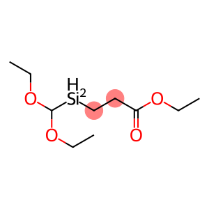 3-[Diethoxy(methyl)silyl]propionic acid ethyl ester