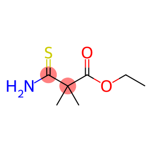 Propanoic acid, 3-amino-2,2-dimethyl-3-thioxo-, ethyl ester