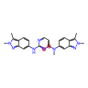 N2,N4-bis(2,3-dimethyl-2H-indazol-6-yl)-N4-methyl-2,4-Pyrimidinediamine