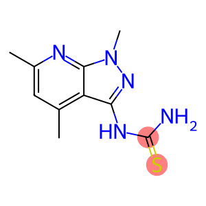 {1,4,6-trimethyl-1h-pyrazolo[3,4-b]pyridin-3-yl}thiourea