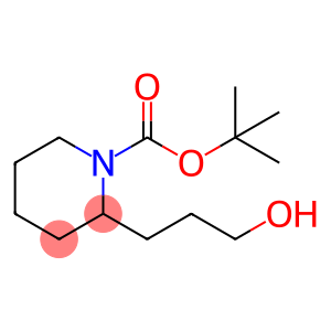 tert-butyl 2-(3-hydroxypropyl)piperidine-1-carboxylate