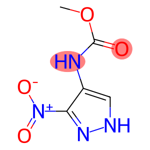 Carbamic  acid,  (3-nitro-1H-pyrazol-4-yl)-,  methyl  ester  (9CI)