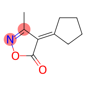5(4H)-Isoxazolone,4-cyclopentylidene-3-methyl-(9CI)
