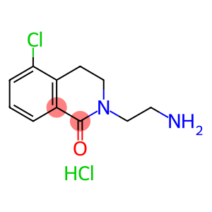 2-(2-aminoethyl)-5-chloro-1,2,3,4-tetrahydroisoquinolin-1-one hydrochloride