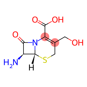 5-Thia-1-azabicyclo[4.2.0]oct-2-ene-2-carboxylic acid, 7-amino-3-(hydroxymethyl)-8-oxo-, (6R,7S)-rel-