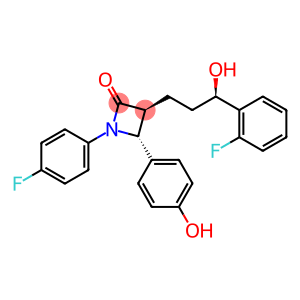 (3R,4S)-1-(4-氟苯基)-3 -((S)-3-(2-氟苯基)-3-羟基丙基)-4-(4-羟基苯基)氮杂环丁烷-2-酮