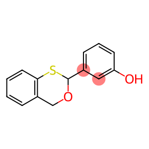 Phenol, 3-(4H-3,1-benzoxathiin-2-yl)- (9CI)