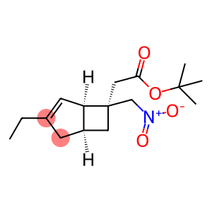 Bicyclo[3.2.0]hept-3-ene-6-acetic acid, 3-ethyl-6-(nitromethyl)-, 1,1-dimethylethyl ester, (1R,5S,6R)-rel-