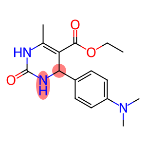 4-(4-dimethylamino-phenyl)-6-methyl-2-oxo-1,2,3,4-tetrahydro-pyrimidine-5-carboxylic acid ethyl ester