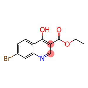 7-BROMO-4-OXO-1,4-DIHYDRO-QUINOLINE-3-CARBOXYLIC ACID ETHYL ESTER