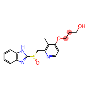 1-Propanol, 3-[[2-[[(R)-1H-benzimidazol-2-ylsulfinyl]methyl]-3-methyl-4-pyridinyl]oxy]-