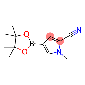 1-methyl-4-(4,4,5,5-tetramethyl-1,3,2-dioxaborolan-2-yl)-1H-pyrrole-2-carbonitrile