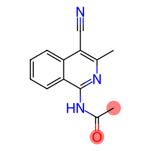 1-ACETAMIDO-4-CYANO-3-METHYLISOQUINOLINE