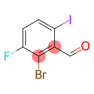 2-bromo-3-fluoro-6-iodobenzaldehyde