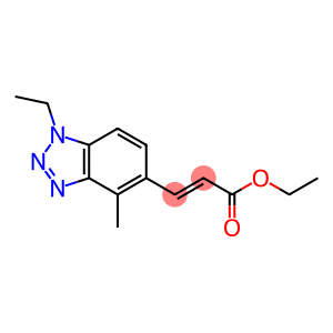 (E)-ethyl 3-(1-ethyl-4-methyl-1H-benzo[d][1,2,3]triazol-5-yl)acrylate(WXC03542)