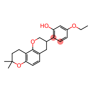 Phenol, 5-ethoxy-2-(3,4,9,10-tetrahydro-8,8-dimethyl-2H,8H-benzo[1,2-b:3,4-b']dipyran-3-yl)-