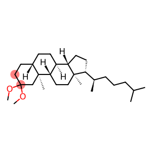 2,2-Dimethoxy-5α-cholestane