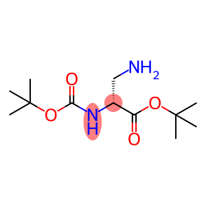 D-Alanine, 3-amino-N-[(1,1-dimethylethoxy)carbonyl]-, 1,1-dimethylethyl ester