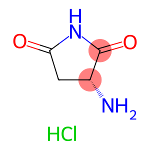 2,5-Pyrrolidinedione, 3-amino-, hydrochloride (1:1), (3R)-