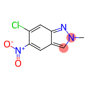 6-氯-2-甲基-5-硝基-2H-吲唑