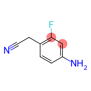 Benzeneacetonitrile, 4-amino-2-fluoro- (9CI)