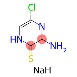 2(1H)-Pyrazinethione, 3-amino-5-chloro-, sodium salt (1:1)